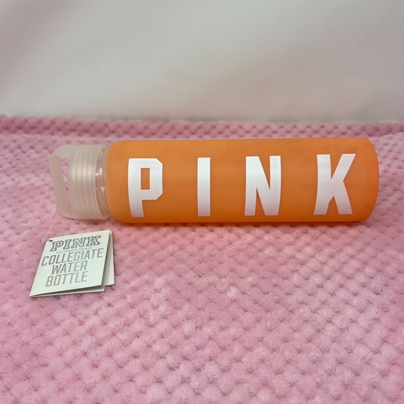 🔥VS PINK Collegiate Water Bottle & Hair Tie Bundle - Picture 6 of 10